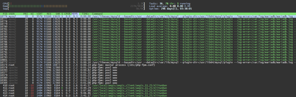 记一次排障（Mariadb）
